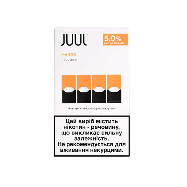 JUUL® Mango 5% 4 Pod Pack - Ukraine - Premium Vape