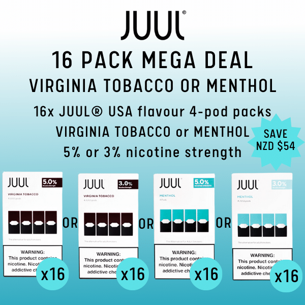 JUUL® 16 Pack Mega Deal from Premium Vape
